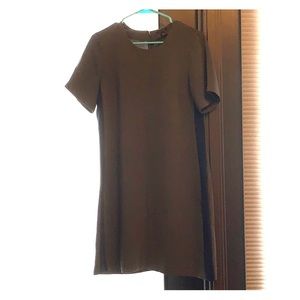 Army green Ann Taylor Shift dress